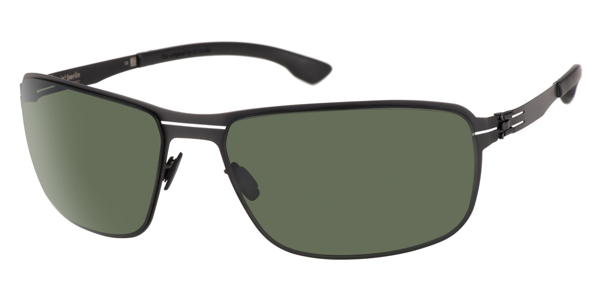 Ic! Berlin Lance Black Sunglasses Side View