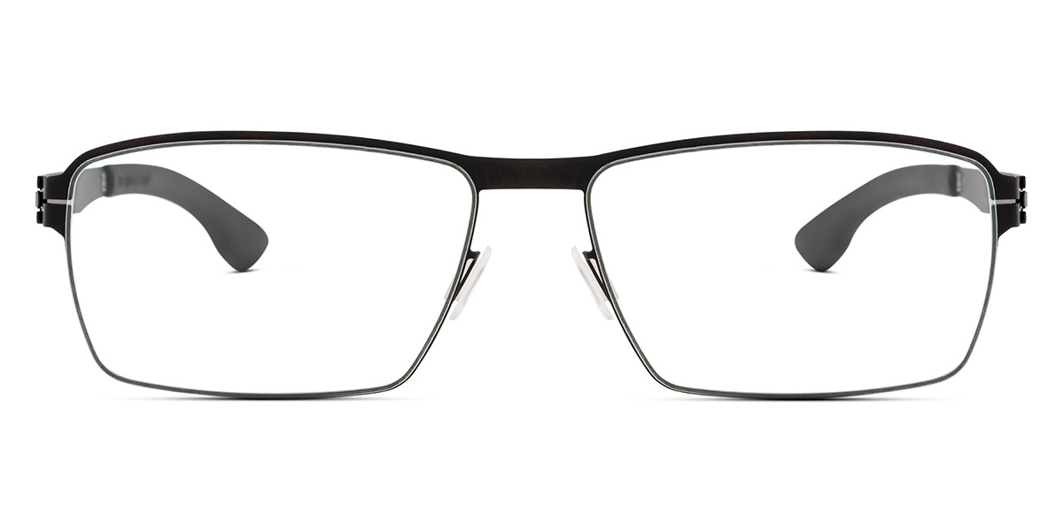 Ic! Berlin Lars D. Black Eyeglasses Front View