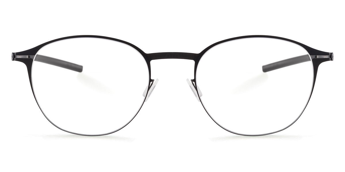 Ic! Berlin Leste Black Eyeglasses Front View
