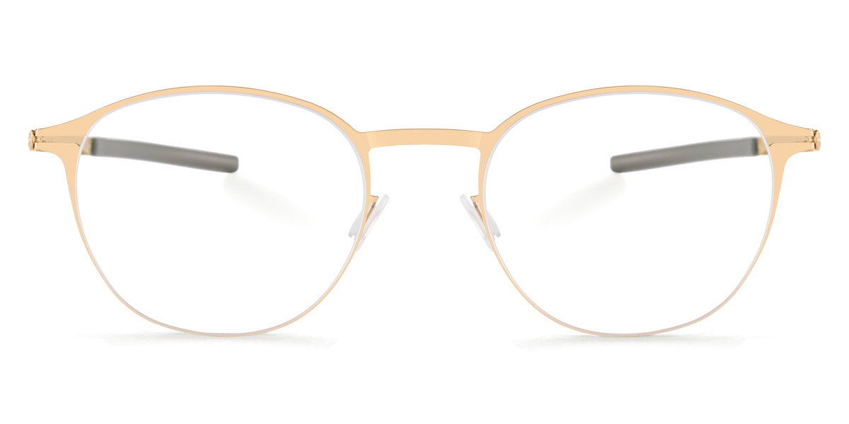 Ic! Berlin Leste Rosé-Gold Eyeglasses Front View