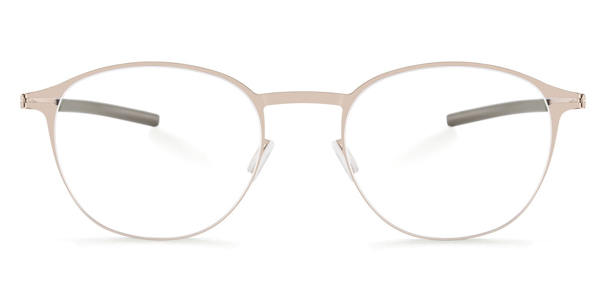 Ic! Berlin Leste Shiny Bronze Eyeglasses Front View