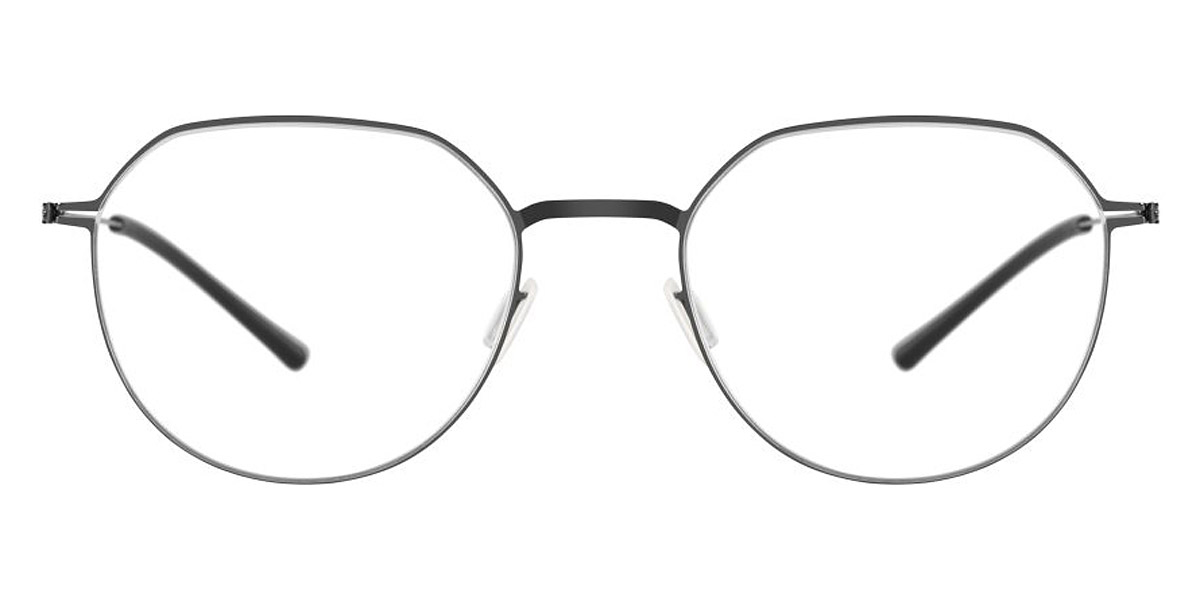 Ic! Berlin Lio Gun-Metal Eyeglasses Front View