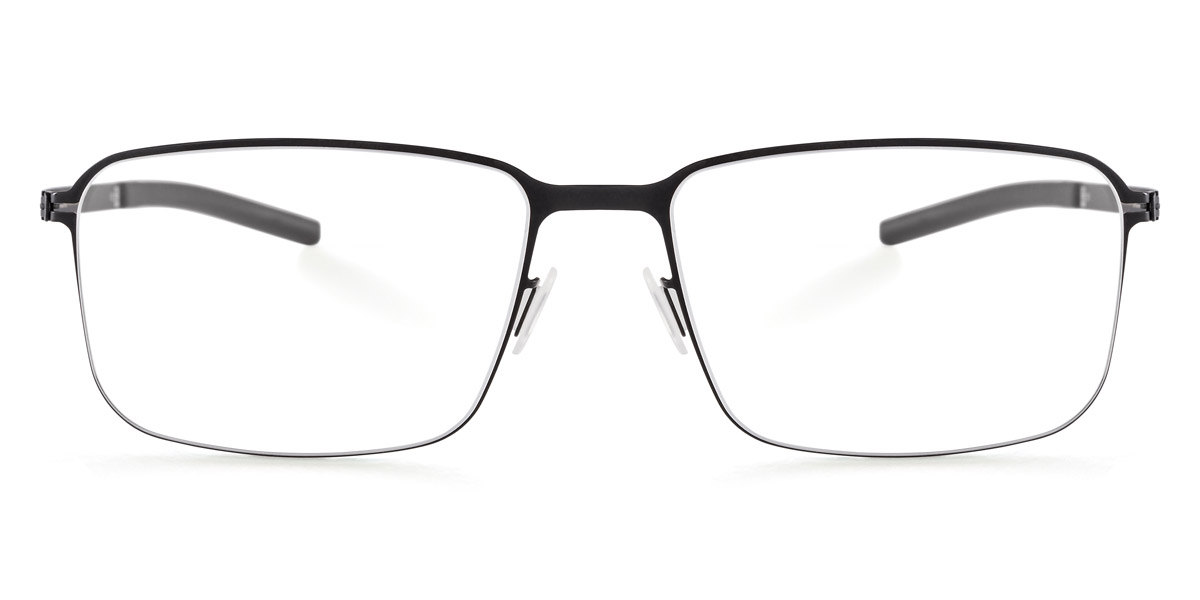 Ic! Berlin Lodos Black Eyeglasses Front View