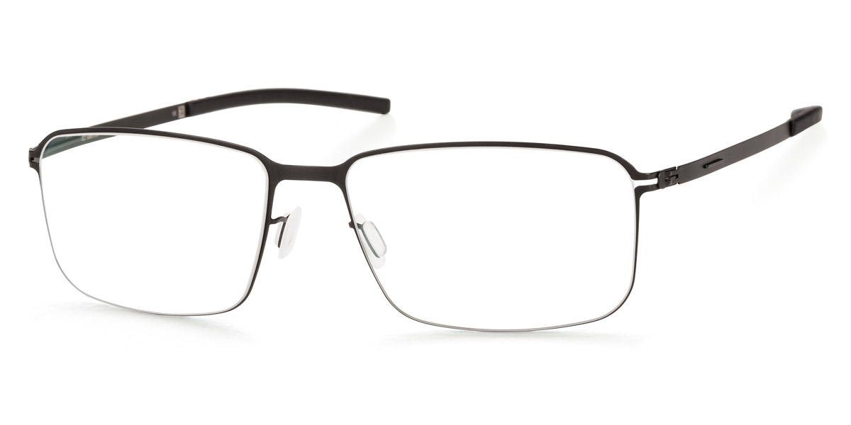Ic! Berlin Lodos Black Eyeglasses Side View