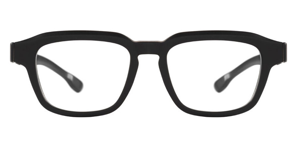Ic! Berlin Logan Black-Matt Eyeglasses Front View