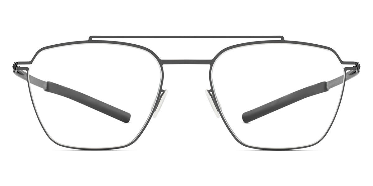 Ic! Berlin Lotso Gunmetal Eyeglasses Front View
