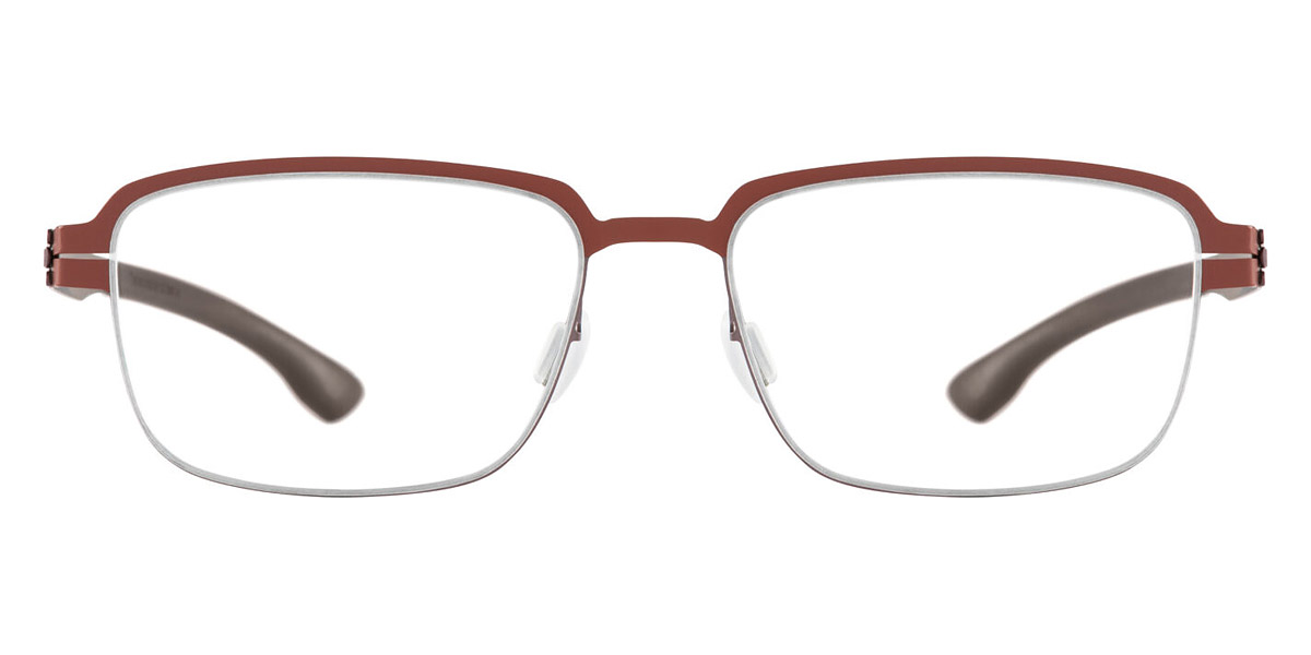 Ic! Berlin Luan Teak/Fired Brick Pop Eyeglasses Front View