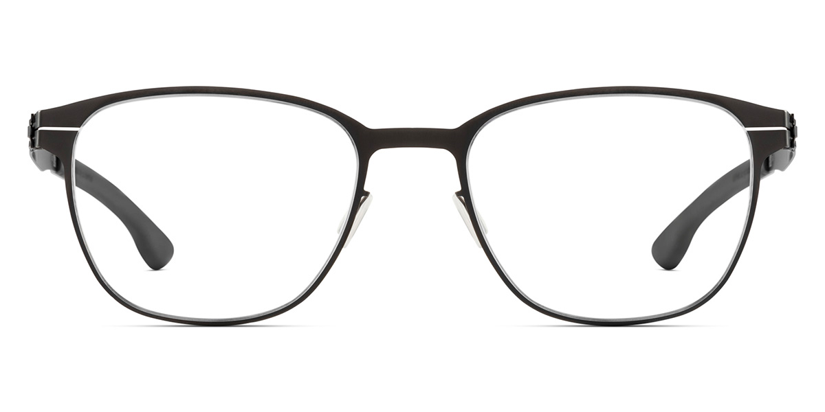 Ic! Berlin Luka Black Eyeglasses Front View