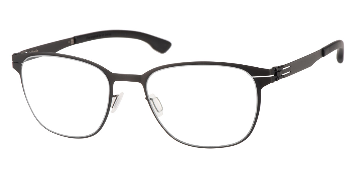 Ic! Berlin Luka Black Eyeglasses Side View