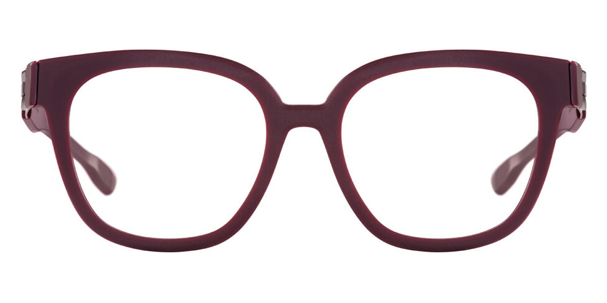 Ic! Berlin Lynn Cassis Matte Eyeglasses Front View