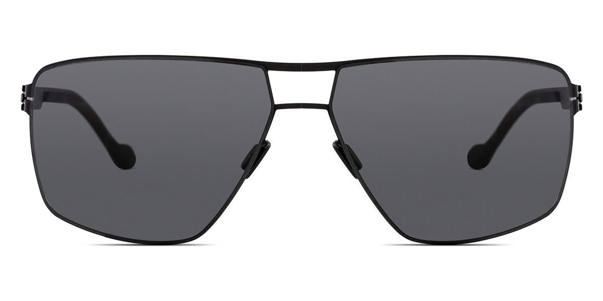 Ic! Berlin MB 01 Black Sunglasses Front View