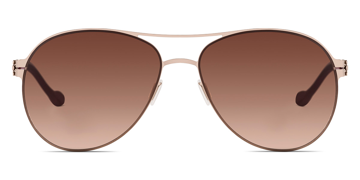 Ic! Berlin MB 02 Bronze Sunglasses Front View