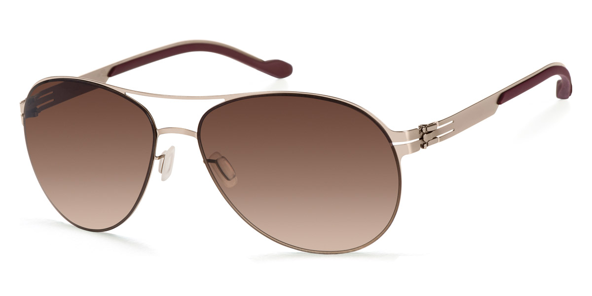 Ic! Berlin MB 02 Bronze Sunglasses Side View