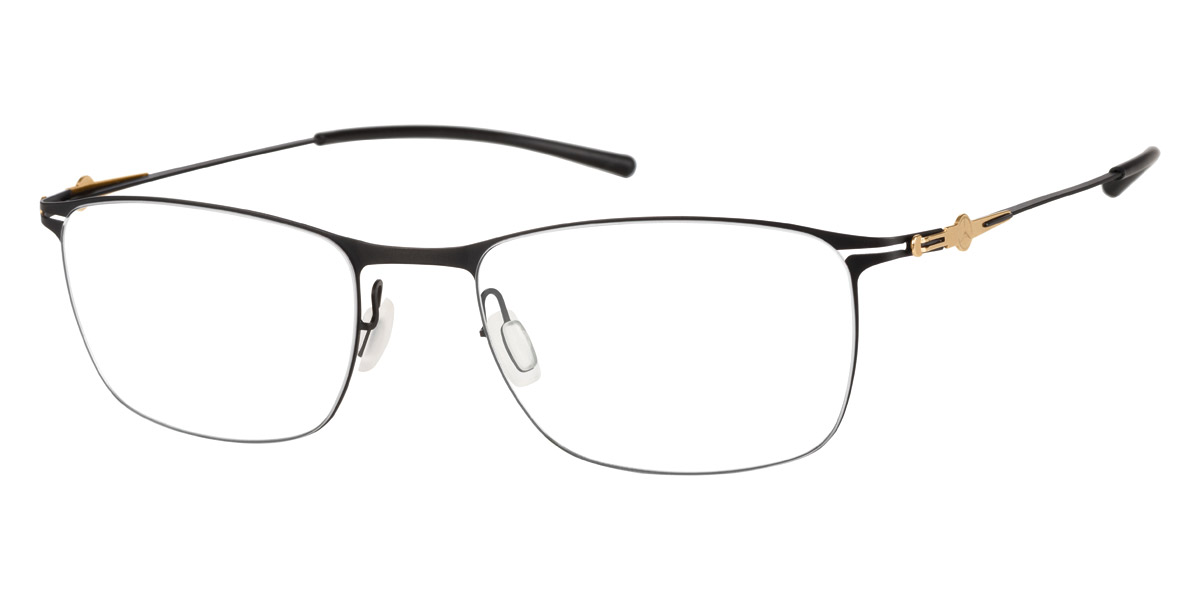 Ic! Berlin MB 07 Black Eyeglasses Side View