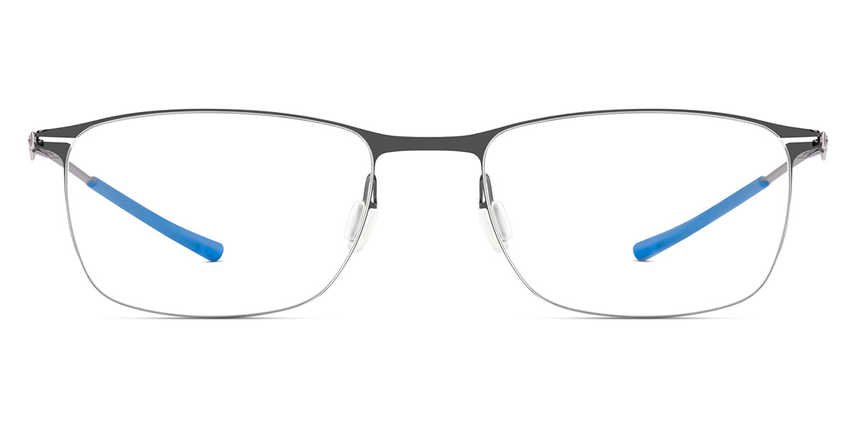 Ic! Berlin MB 07 Gun-Metal Eyeglasses Front View