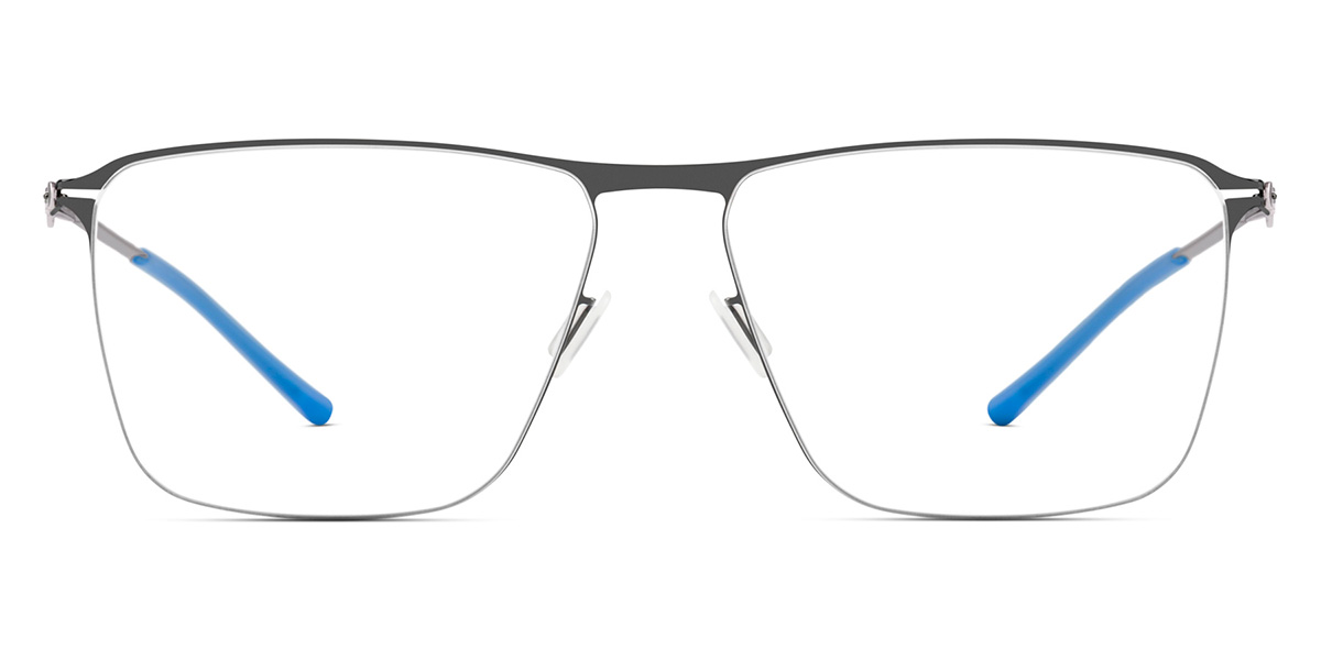 Ic! Berlin MB 08 Gun-Metal Eyeglasses Front View
