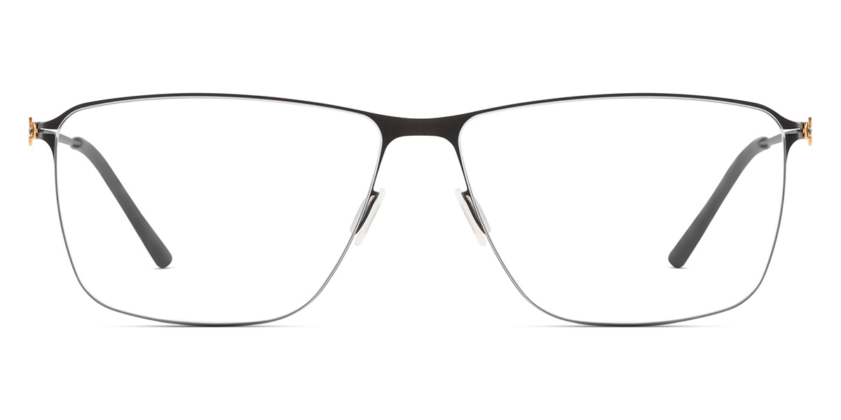 Ic! Berlin MB 09 Black Eyeglasses Front View