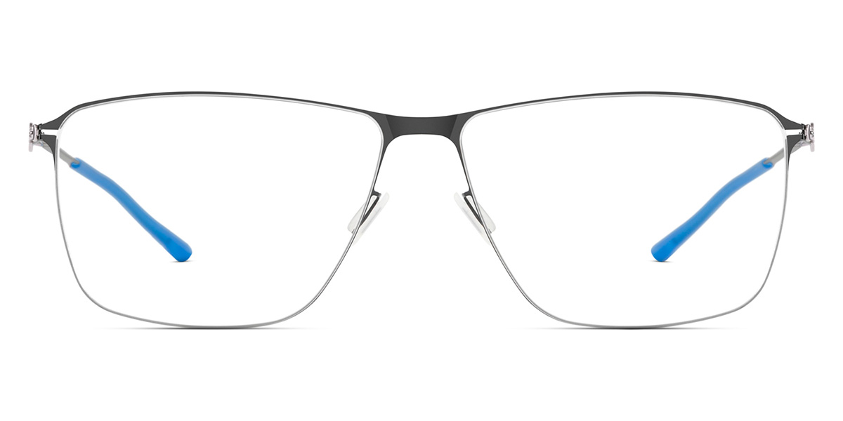Ic! Berlin MB 09 Gun-Metal Eyeglasses Front View
