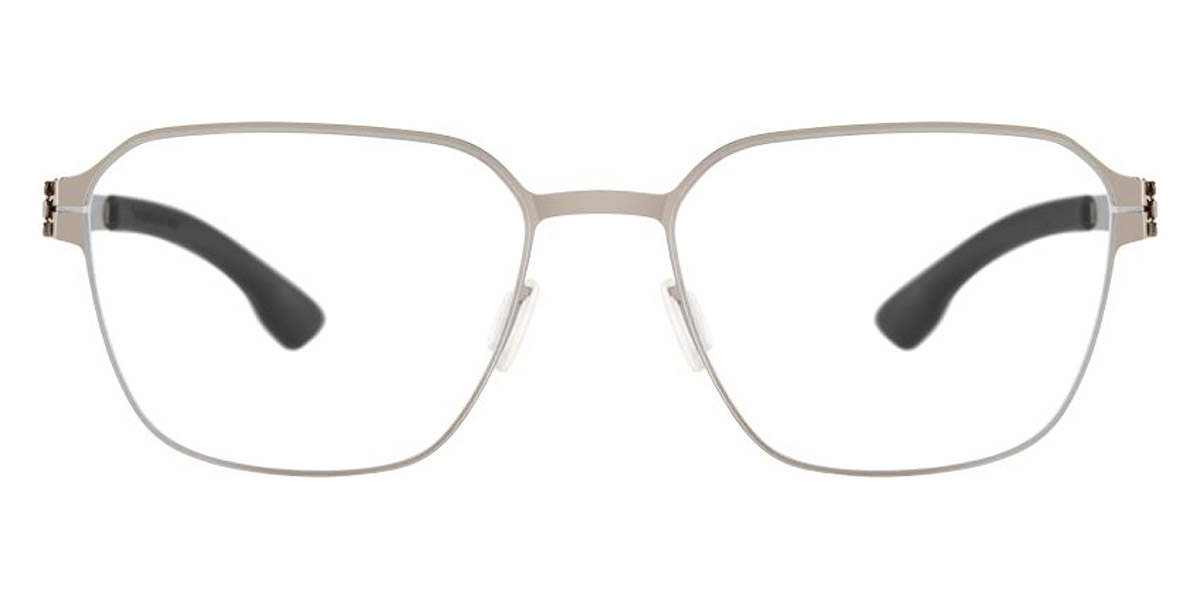 Ic! Berlin MB 12 Shiny Graphite Eyeglasses Front View