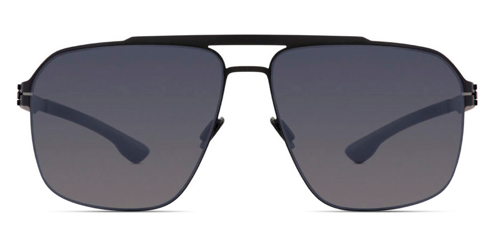 Ic! Berlin MB 14 Black Sunglasses Front View