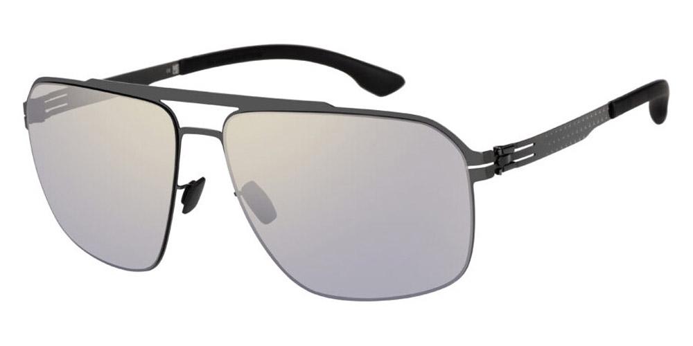 Ic! Berlin MB 14 Gun-Metal Sunglasses Side View