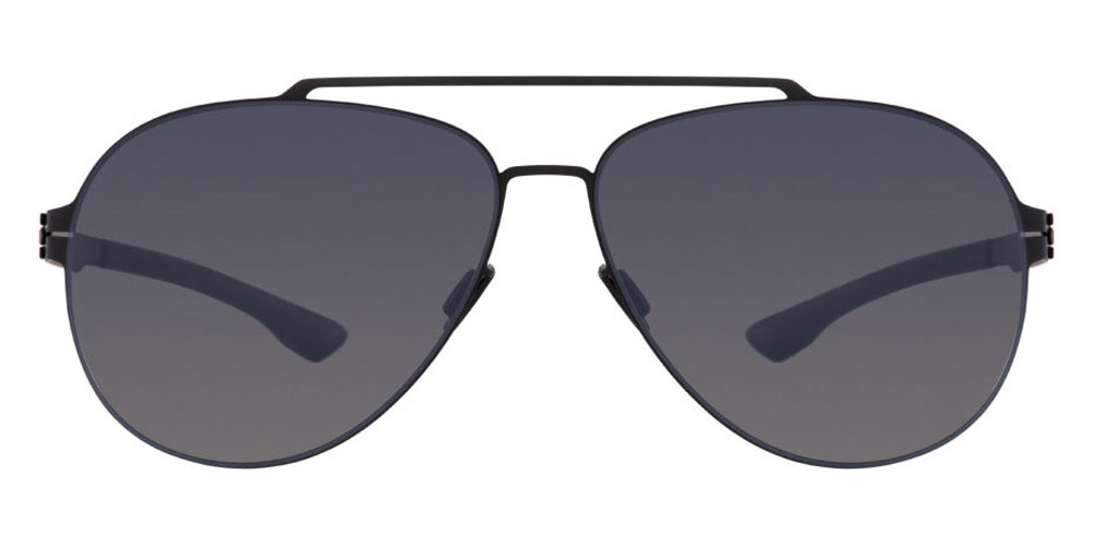Ic! Berlin MB 15 Black Sunglasses Front View