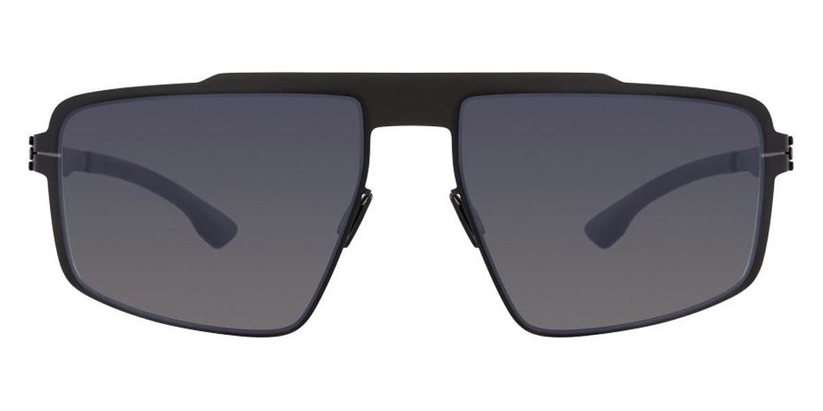 Ic! Berlin MB 16 Black Sunglasses Front View