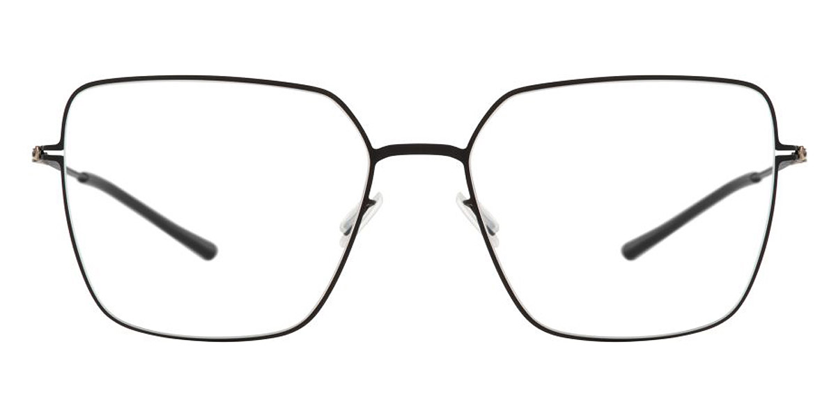 Ic! Berlin Mea Black Eyeglasses Front View