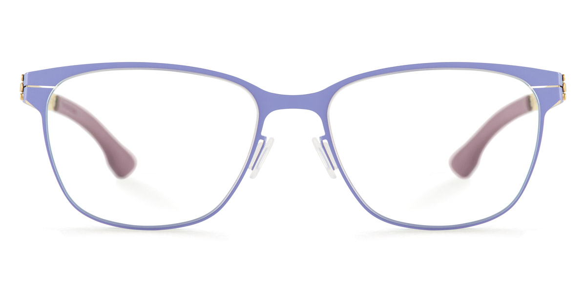 Ic! Berlin Mila Z. Gold Lilac Eyeglasses Front View