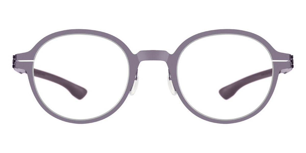 Ic! Berlin Minho Aubergine Eyeglasses Front View