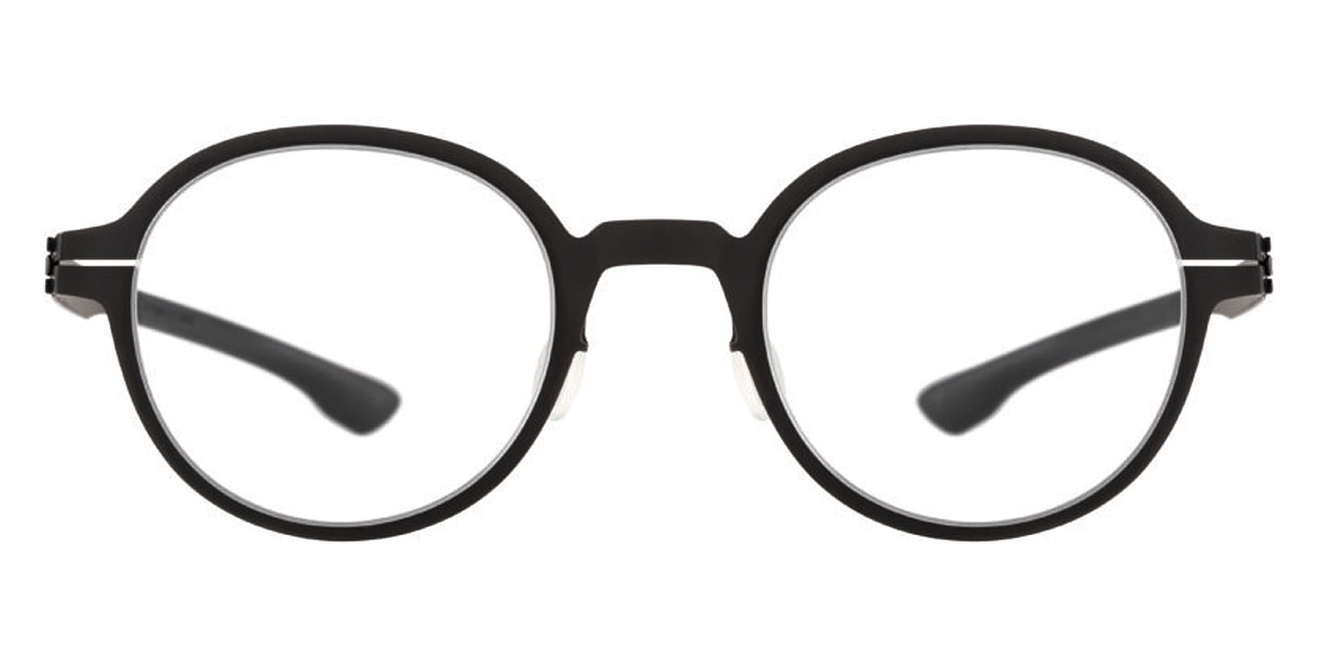 Ic! Berlin Minho Black Eyeglasses Front View