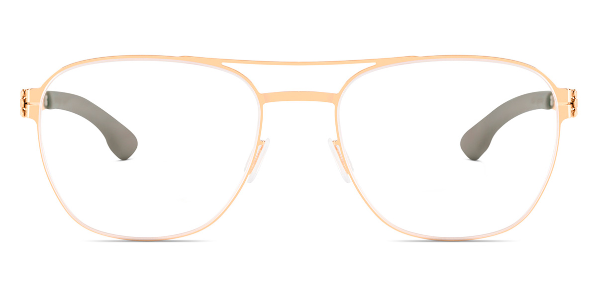 Ic! Berlin Mitte Rosé-Gold Eyeglasses Front View