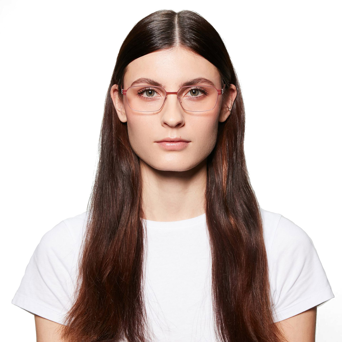 Ic! Berlin Moabit Fired Clay Eyeglasses On Female Model