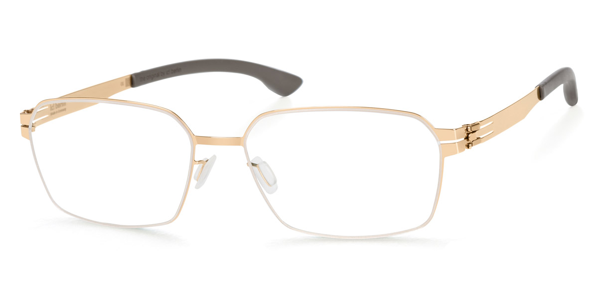 Ic! Berlin Moabit Rosé-Gold Eyeglasses Side View