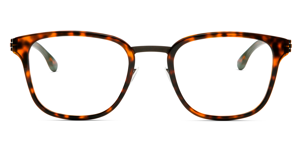 Ic! Berlin Mr. Bice Black-Magma Eyeglasses Front View