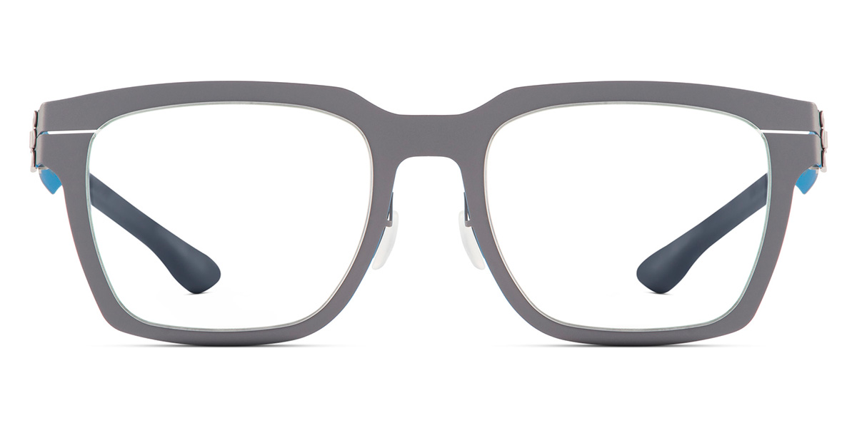 Ic! Berlin Mr. Yang Boulder Blue Eyeglasses Front View