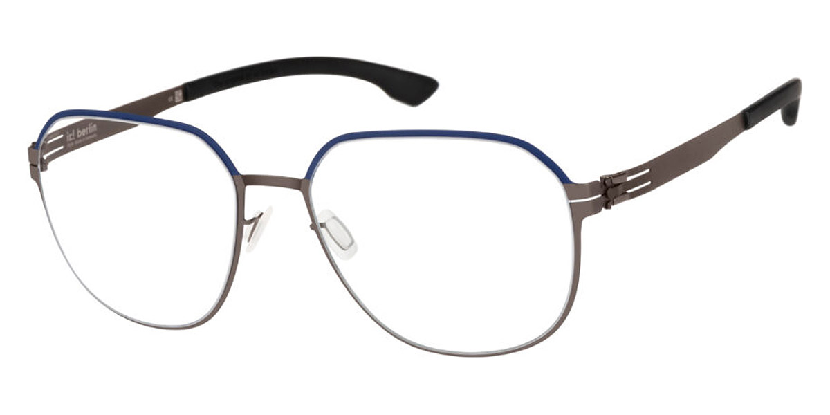 Ic! Berlin Nadea Blue-Graphite Eyeglasses Side View