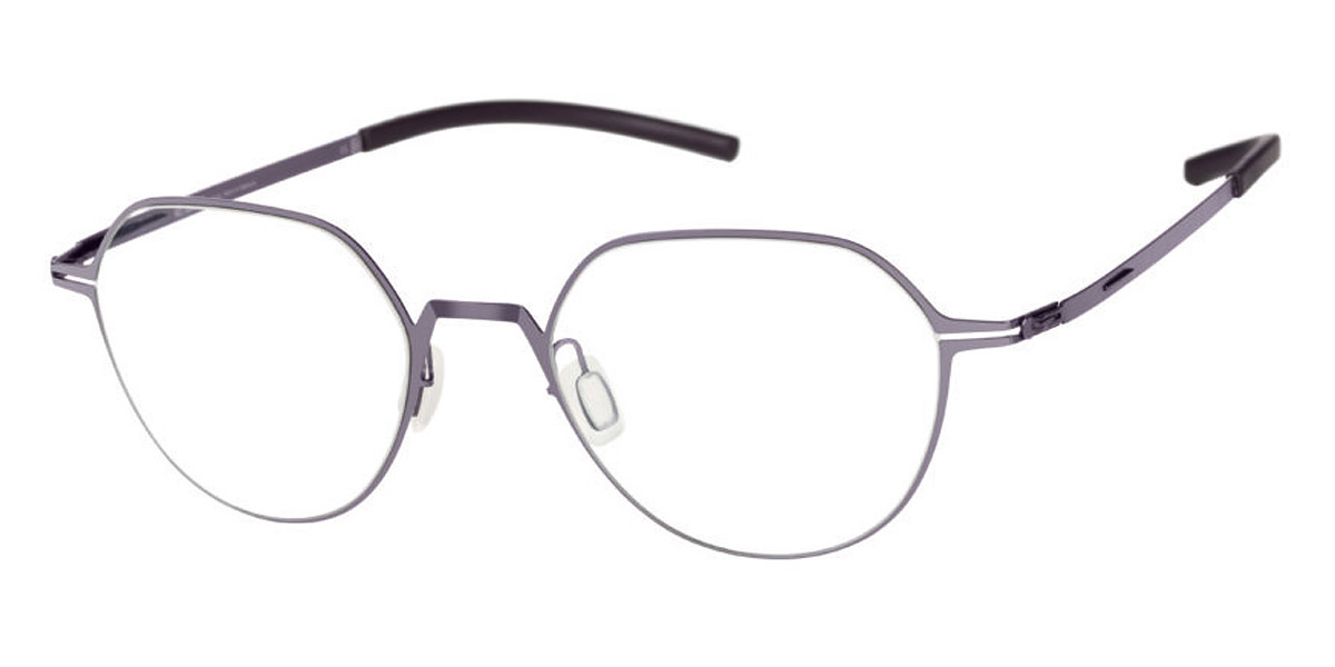 Ic! Berlin Nori Aubergine Eyeglasses Side View