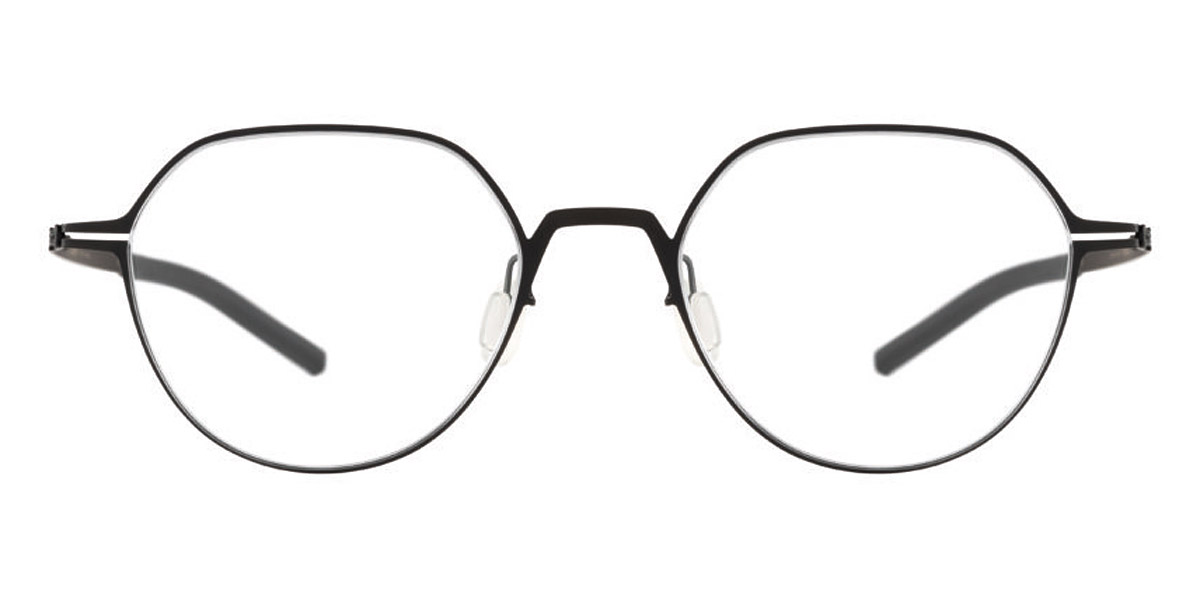 Ic! Berlin Nori Black Eyeglasses Front View