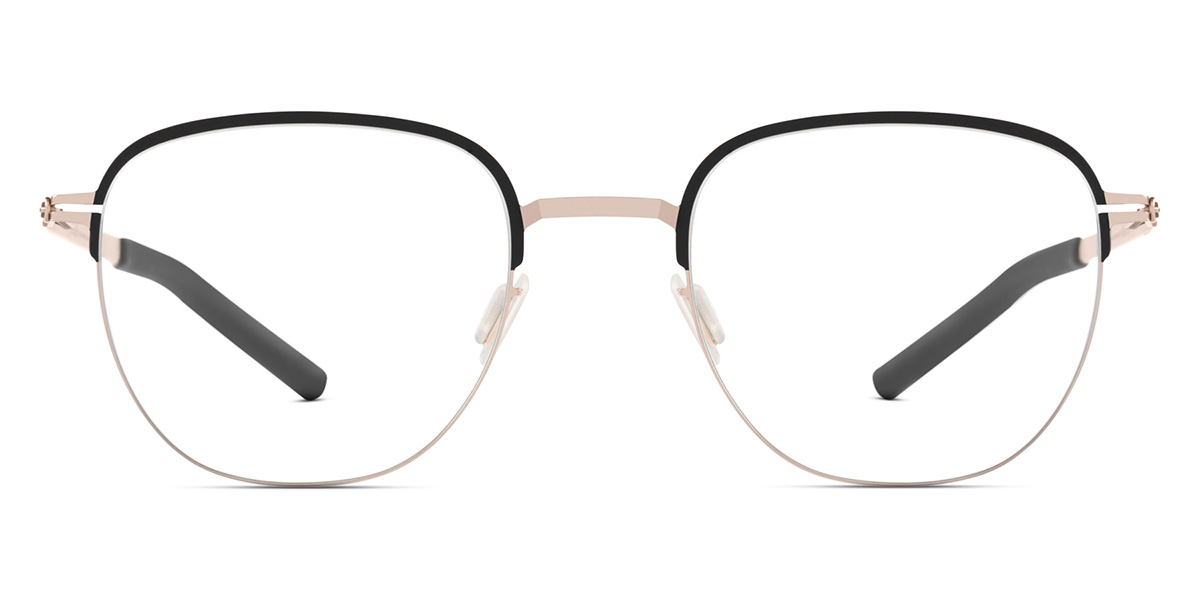Ic! Berlin Notos Bronze Black Matte Pop Eyeglasses Front View