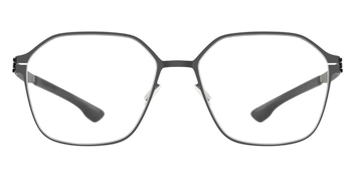 Ic! Berlin Nuno Gun-Metal Eyeglasses Front View