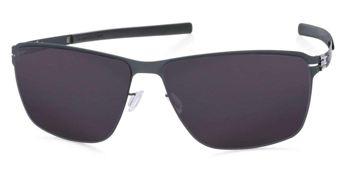 Ic! Berlin Oli Racing Green Sunglasses Side View
