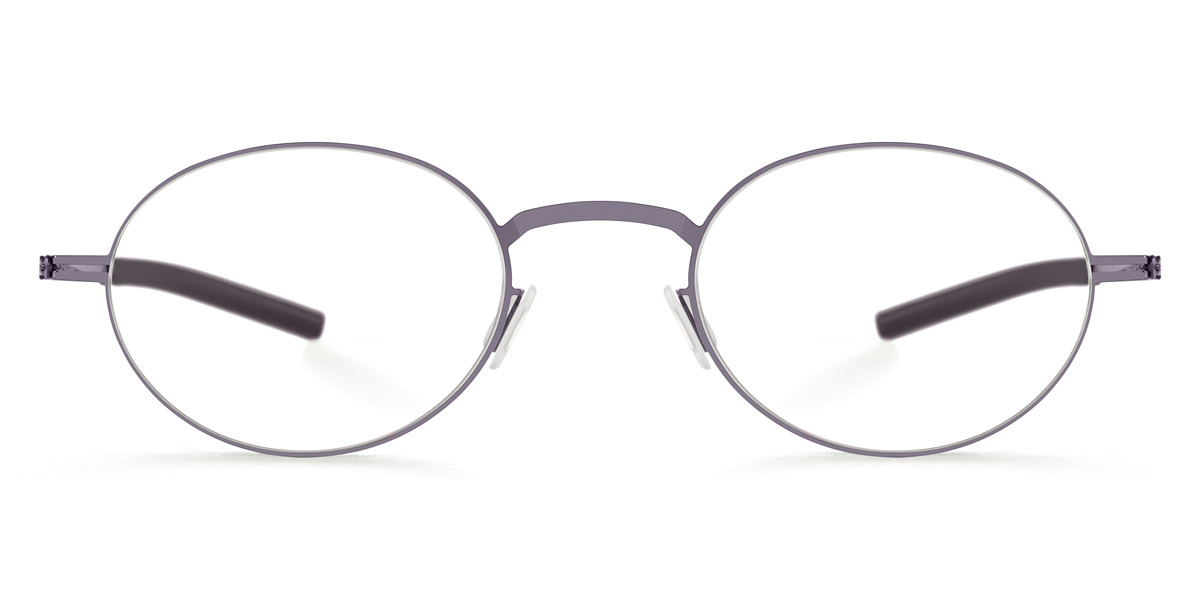 Ic! Berlin Osure Shiny Aubergine Eyeglasses Front View
