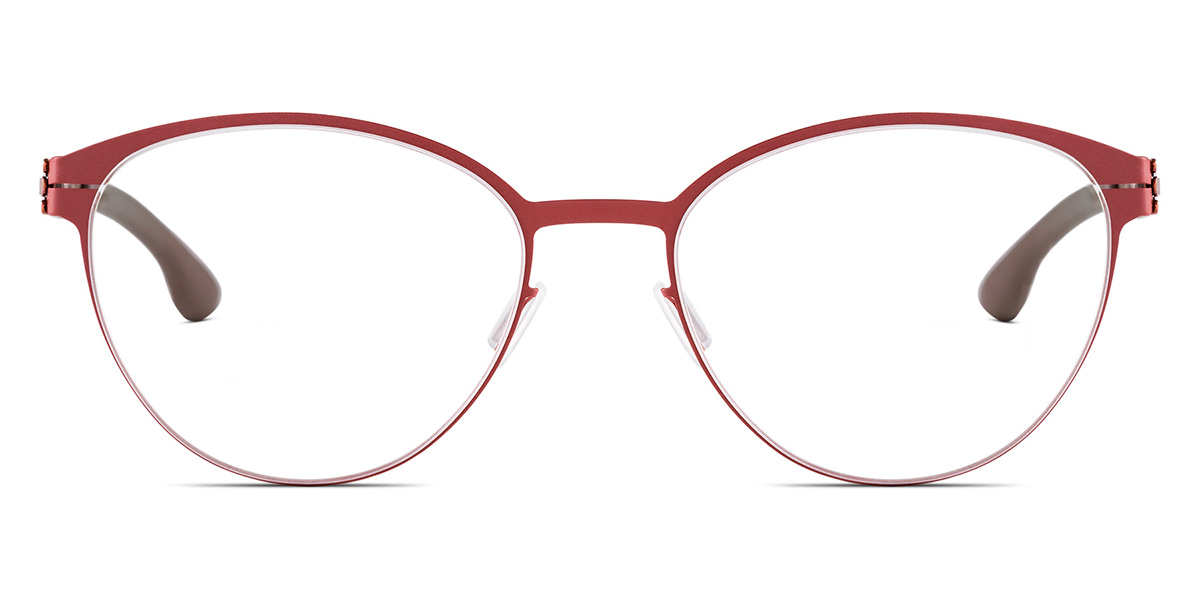 Ic! Berlin P-Berg Fired Copper Eyeglasses Front View