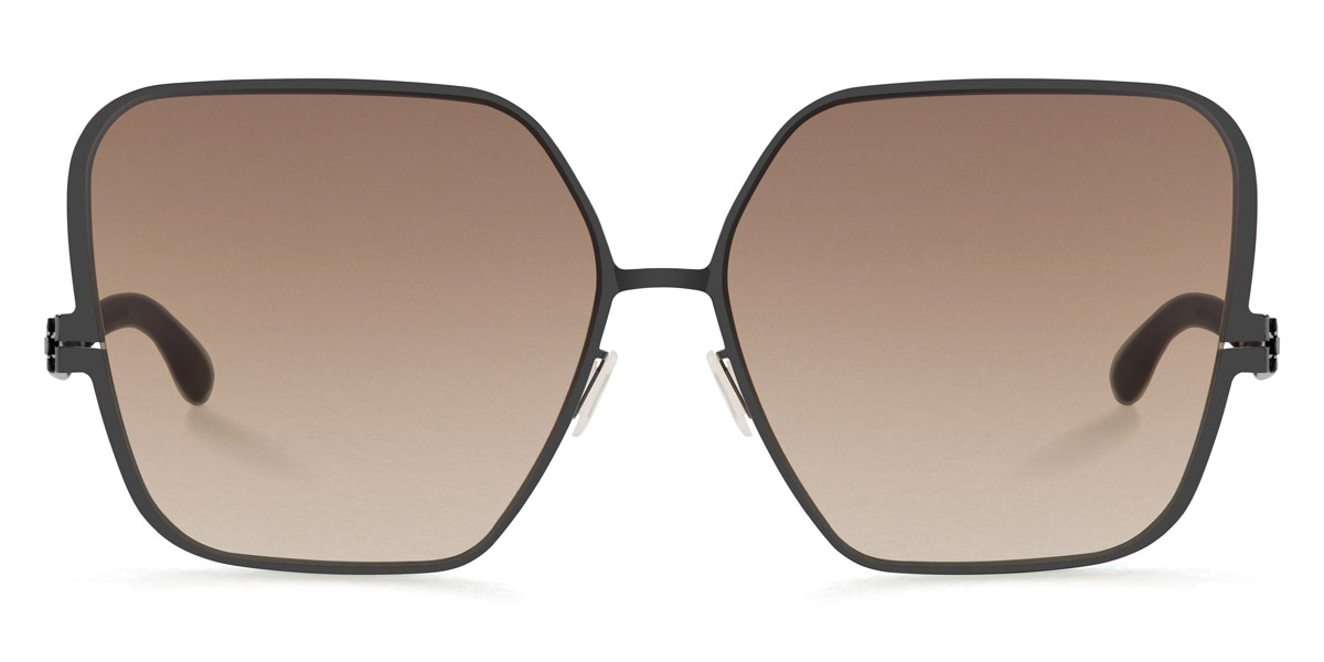 Ic! Berlin Paletti Gunmetal Sunglasses Front View