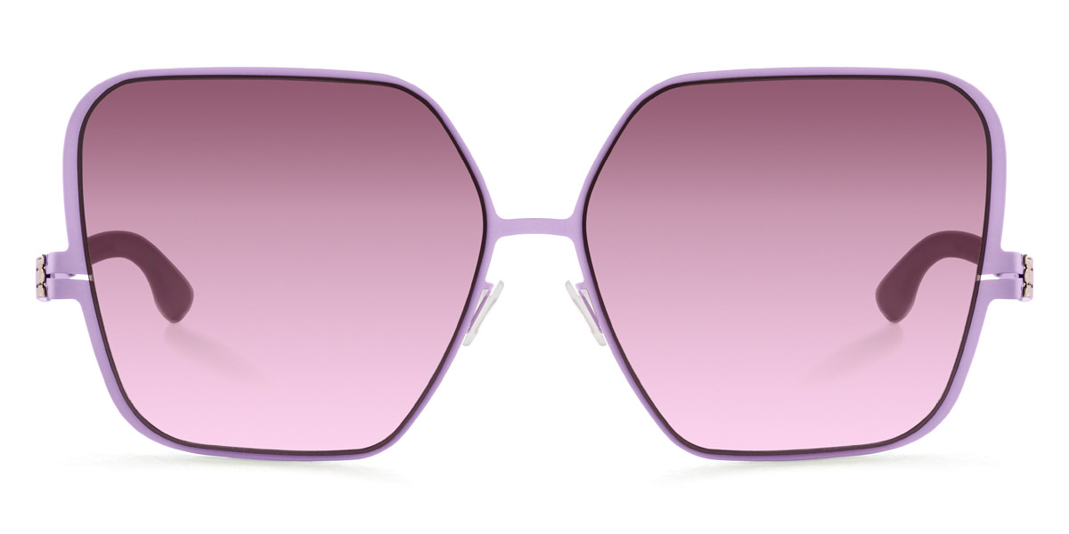 Ic! Berlin Paletti Orchid Bronze Sunglasses Front View