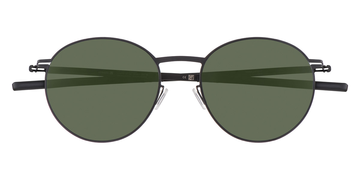 Ic! Berlin Pampeo Black Sunglasses Front View