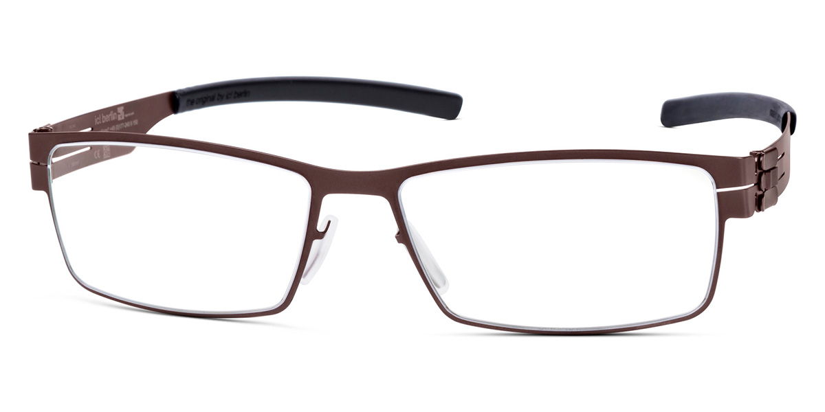 Ic! Berlin Peter C. Teak Eyeglasses Side View