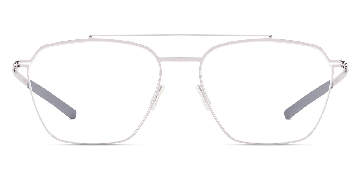 Ic! Berlin Poniente Chrome Eyeglasses Front View
