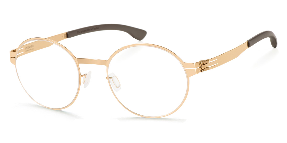 Ic! Berlin Priscila W. Rosé-Gold Eyeglasses Side View